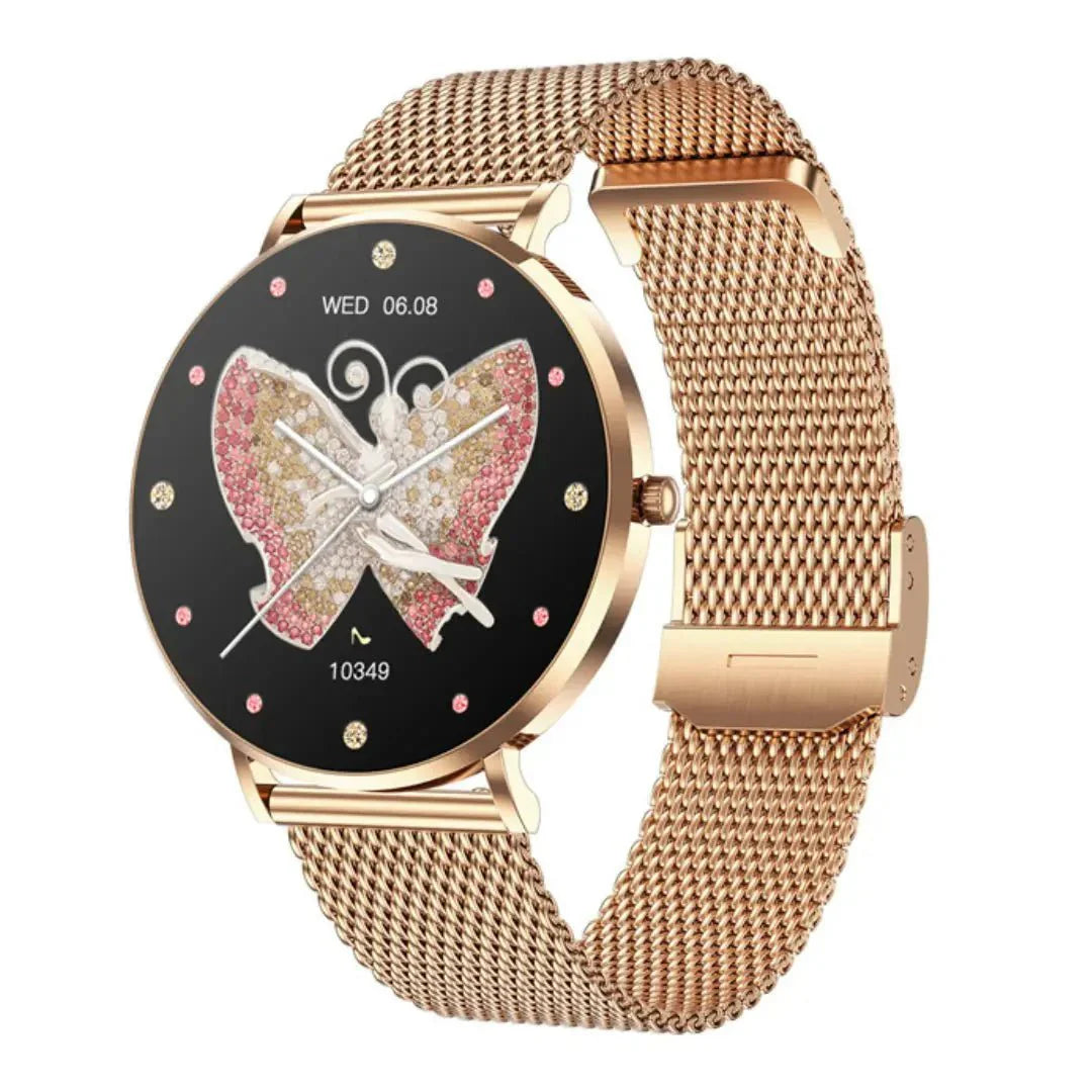 Damen Slim Fit Smartwatch Elegant Freizeit Slim Design