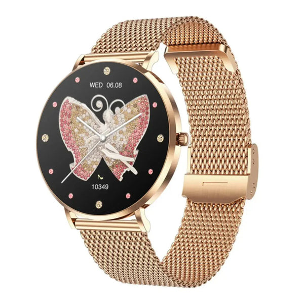 Damen Slim Fit Smartwatch Elegant Freizeit Slim Design