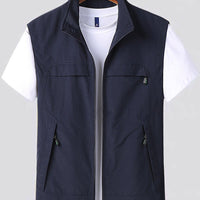 Utilityweste Herren Leicht Outdoor Freizeit