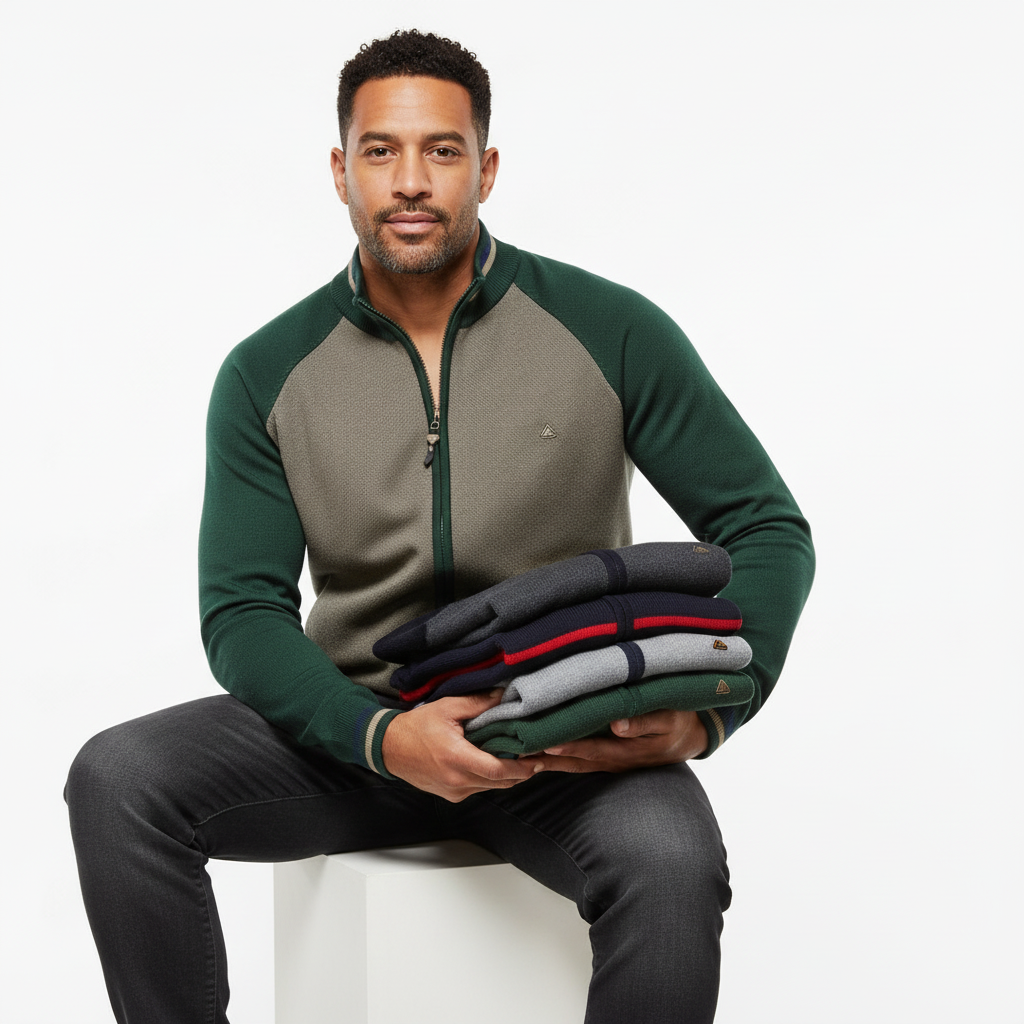 Herren Cardigan im Slim Fit