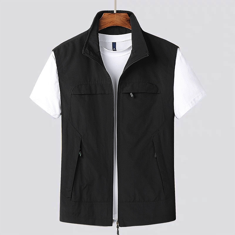 Utilityweste Herren Leicht Outdoor Freizeit