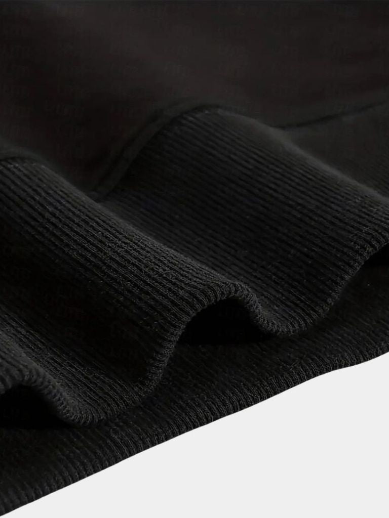 Black Zip-Up Reversible Sport Hoodie - Cross & Crown