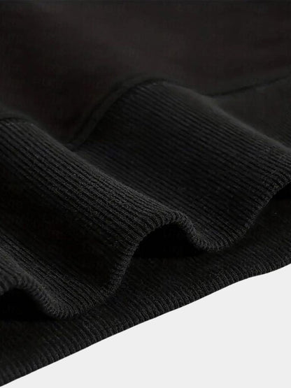 Black Zip-Up Reversible Sport Hoodie - Cross & Crown