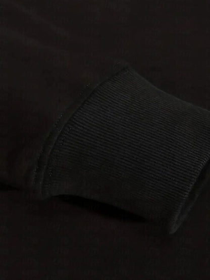 Black Zip-Up Reversible Sport Hoodie - Cross & Crown