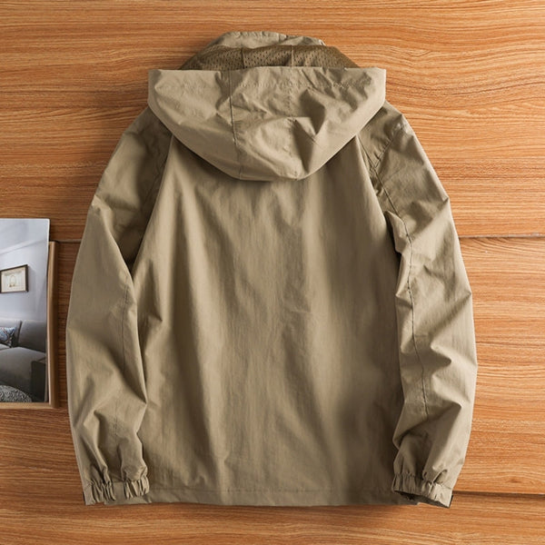 Übergangsjacke Herren Wasserabweisend Outdoor Komfort
